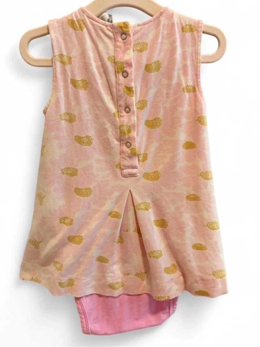 Kate Quinn Pink Floral Romper Dress | Size 6-12months